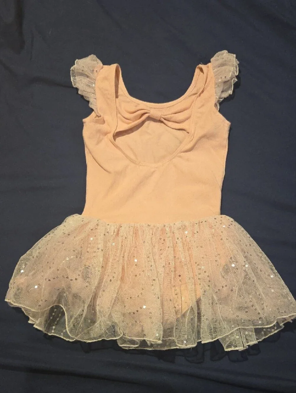 Kids Pink Ballet Tutu Dress with Sequin Skirt